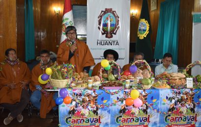 UNAH PRESENTE EN EL LANZAMIENTO DEL CARNAVAL HUANTINO SUMAQ PUKLLAYNINCHIK 2020