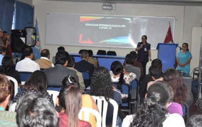 CHARLA INFORMATIVA “MEDIDAS PREVENTIVAS CONTRA EL CORONAVIRUS” PARA DOCENTES Y ADMINISTRATIVOS.