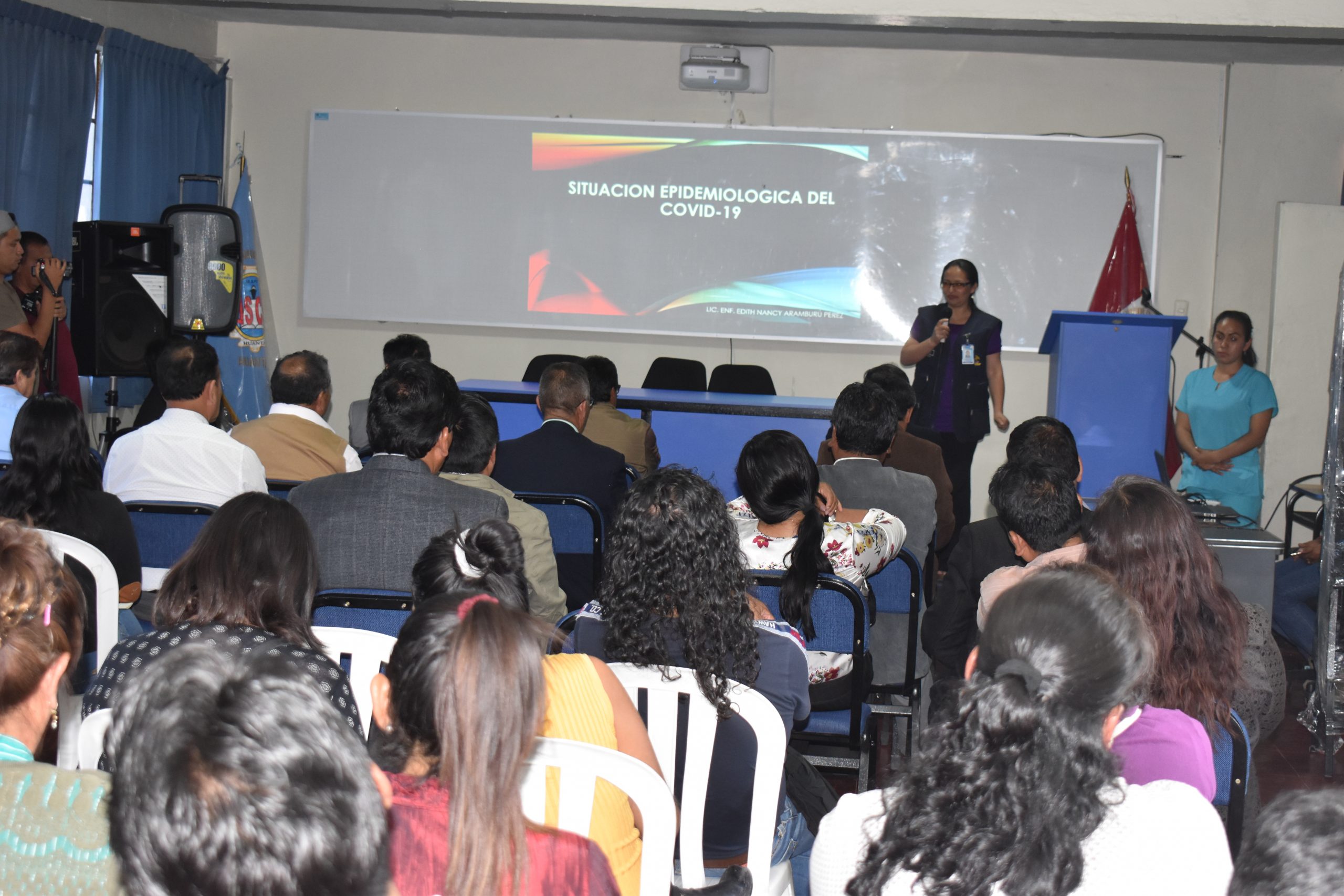 CHARLA INFORMATIVA “MEDIDAS PREVENTIVAS CONTRA EL CORONAVIRUS” PARA DOCENTES Y ADMINISTRATIVOS.