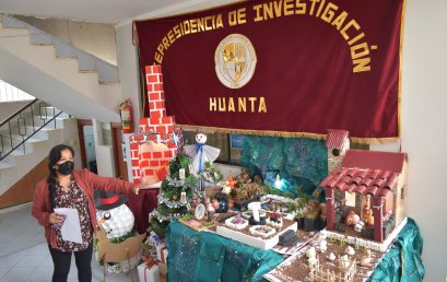 UNAH REALIZÓ CONCURSO INTERNO DE AMBIENTACIÓN NAVIDEÑA CON MATERIALES RECICLADOS.