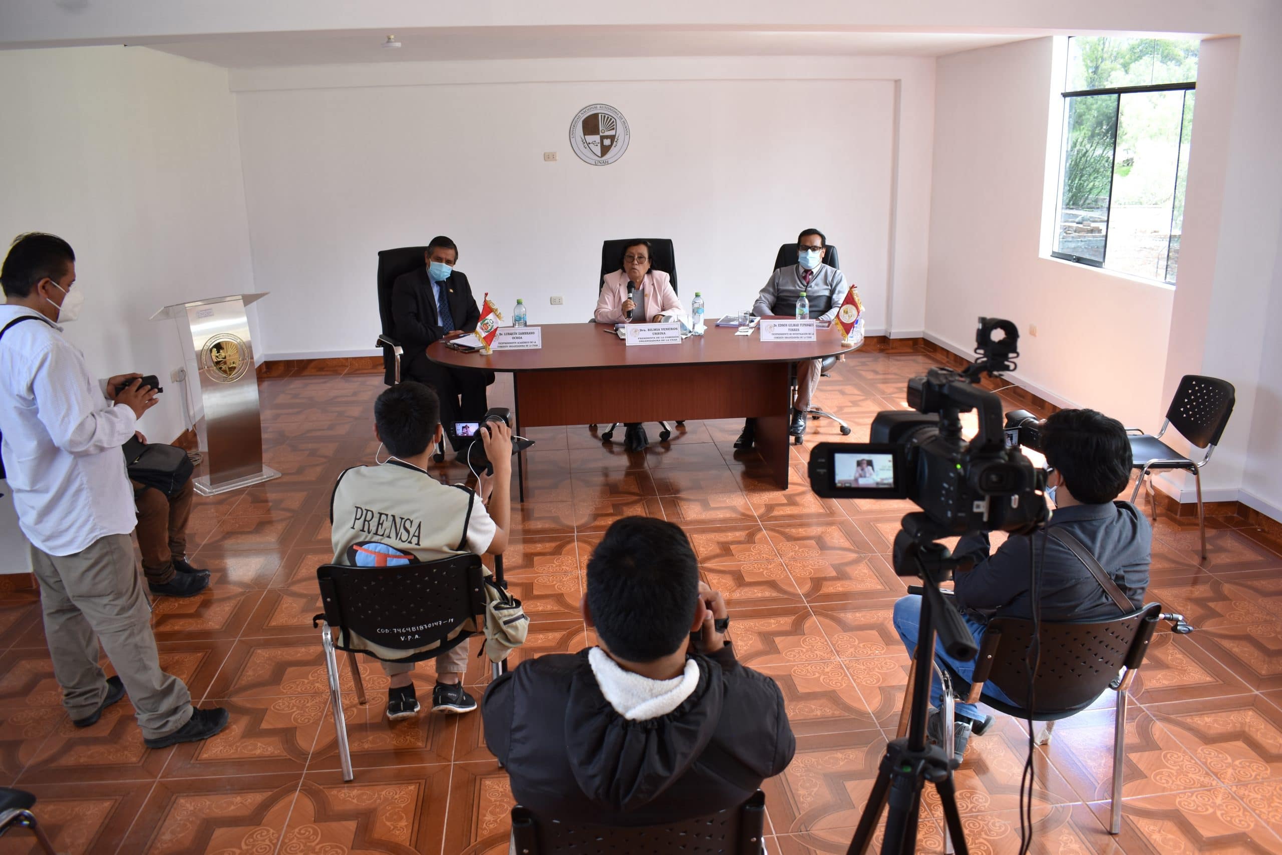 INFORME DE LAS ACCIONES REALIZADAS DURANTE EL AÑO 2020 EN CONFERENCIA DE PRENSA.