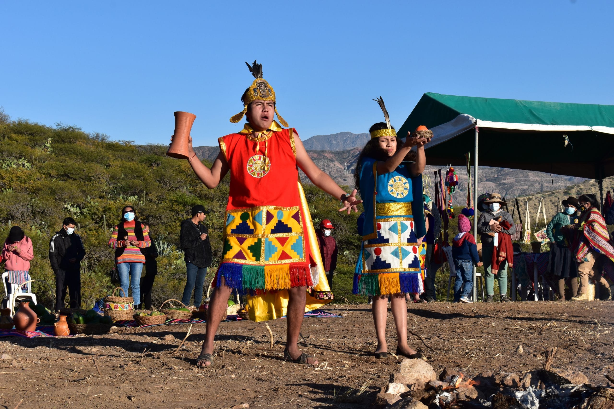 AÑO NUEVO ANDINO “RITUAL WARI” POR ESTUDIANTES DE TURISMO