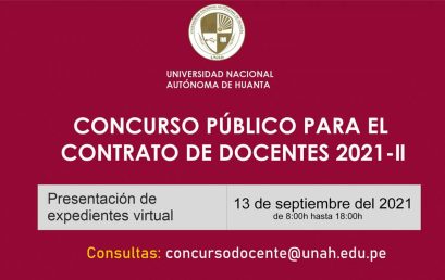 CONTRATO DE DOCENTES 2021-II (ANULADO)