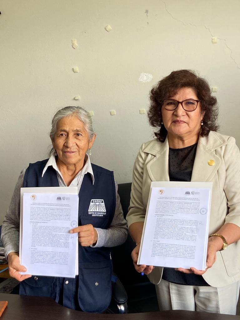 FIRMA DE CONVENIO DE COOPERACIÓN CON CEDAP