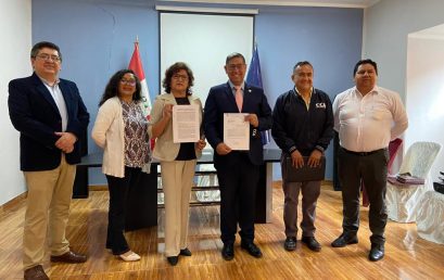 FIRMA DE CONVENIO CON LA CÁMARA DE COMERCIO DE AYACUCHO