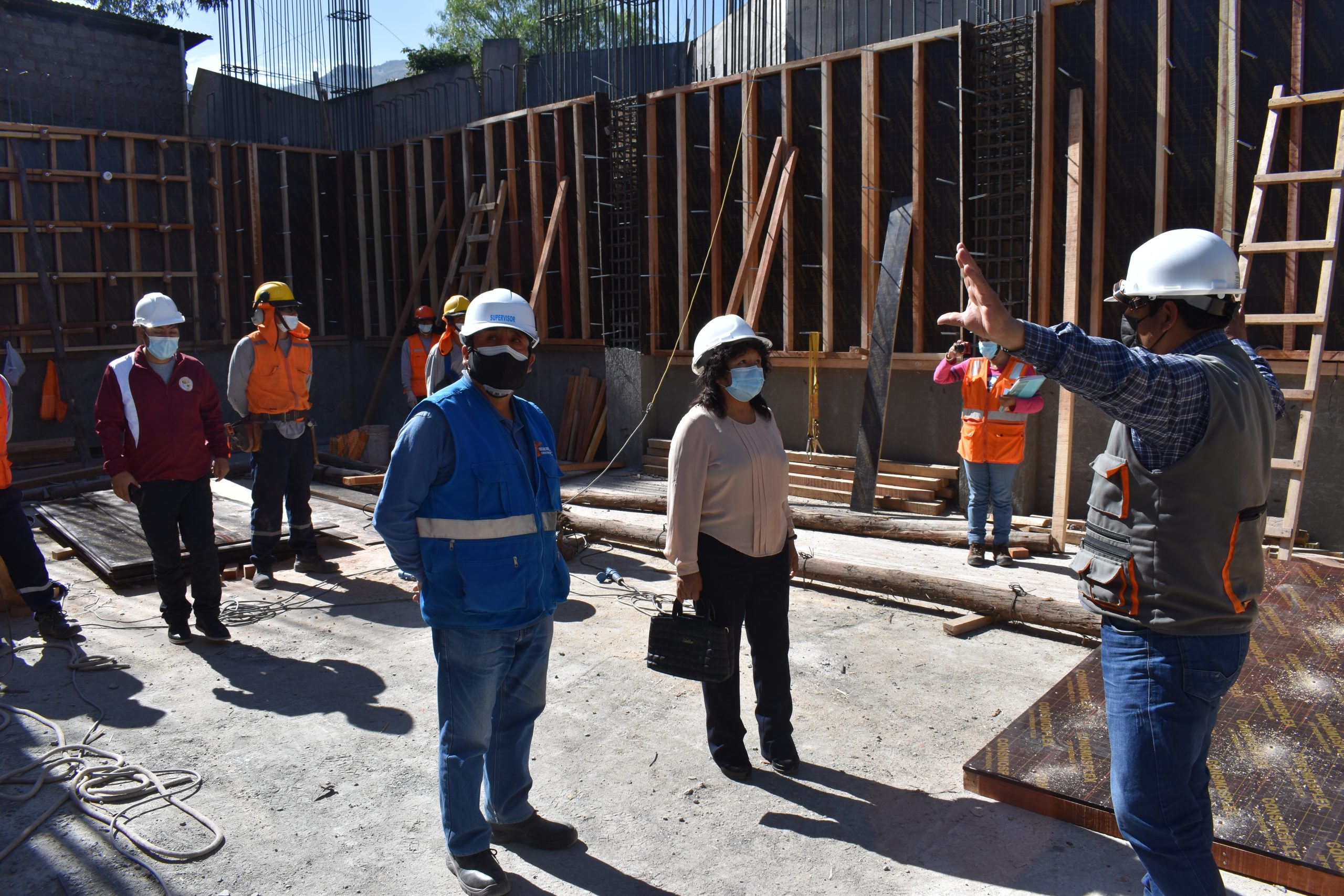 CONSTRUCCIÓN DEL LOCAL DE ESTUDIOS GENERALES CONTINUA SIN RETRASO.