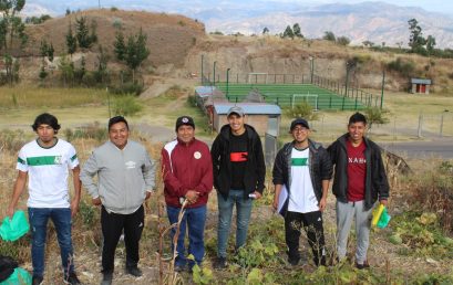 JÓVENES AMBIENTALISTAS REALIZAN ACCIÓN SOCIAL EN IGUAÍN.