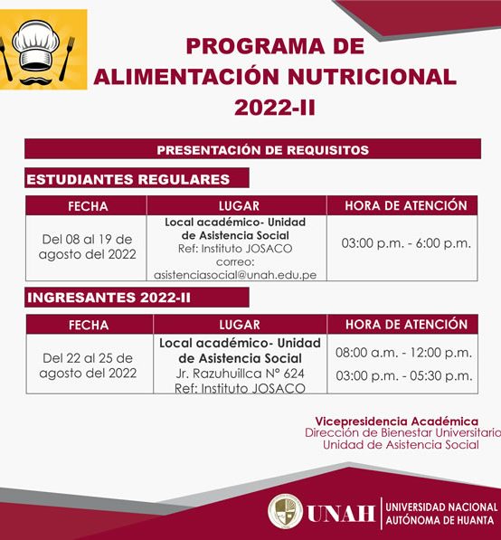 PROGRAMA DE ALIMENTACIÓN NUTRICIONAL