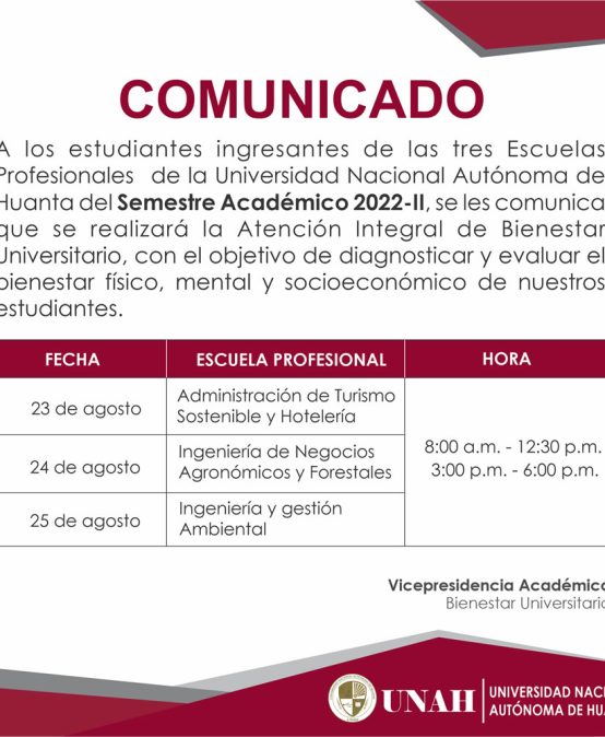 ATENCIÓN INTEGRAL DE BIENESTAR UNIVERSITARIO