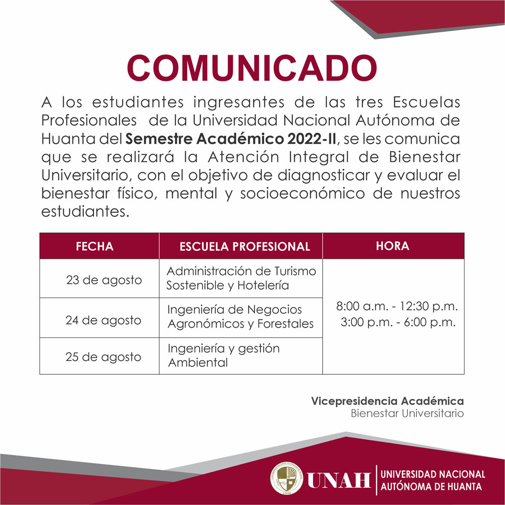 ATENCIÓN INTEGRAL DE BIENESTAR UNIVERSITARIO