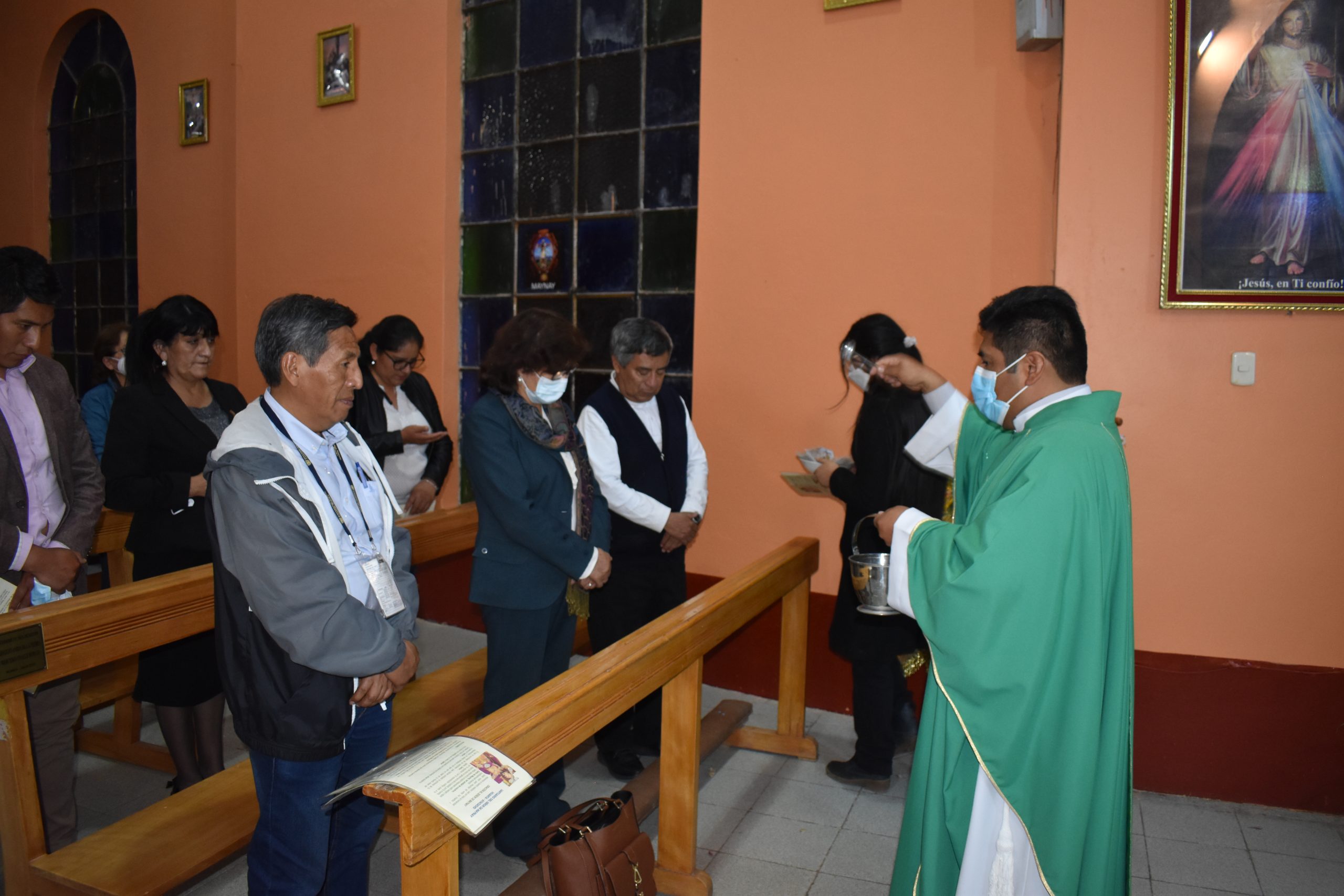 MISA DE NOVENA EN HONOR AL SEÑOR DE MAYNAY.