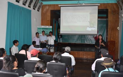 CHARLA DE SENSIBILIZACIÓN A PRODUCTORES DE PALTO.