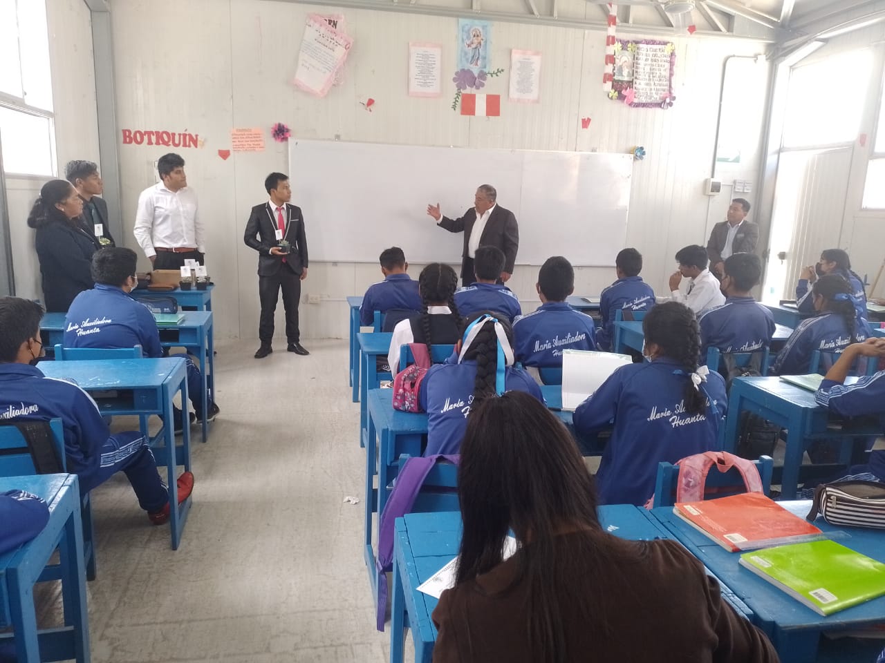 CONCLUYEN PROYECCIÓN SOCIAL EN EL COLEGIO MARÍA AUXILIADORA.