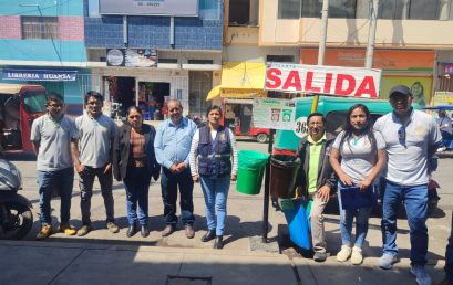 CONCLUYEN CON PROYECCIÓN SOCIAL DE LIMPIEZA PÚBLICA EN MERCADO CENTRAL.