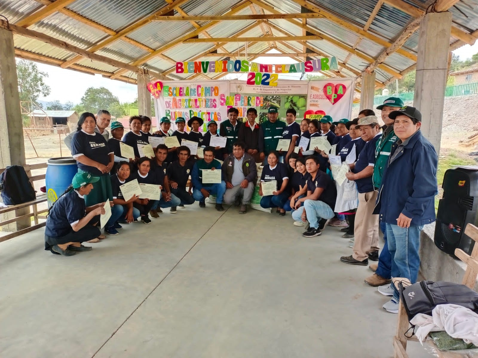 CONCLUYEN PROYECCIÓN SOCIAL EN MANEJO DE PLAGAS Y ENFERMEDADES EN CULTIVOS AGRÍCOLAS.