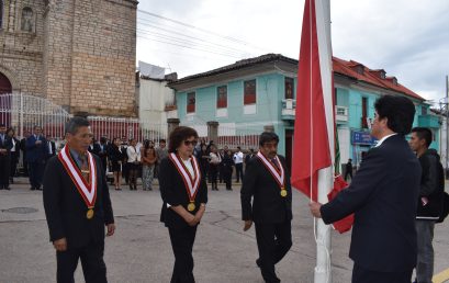 CEREMONIA CÍVICA POR EL ANIVERSARIO INSTITUCIONAL.